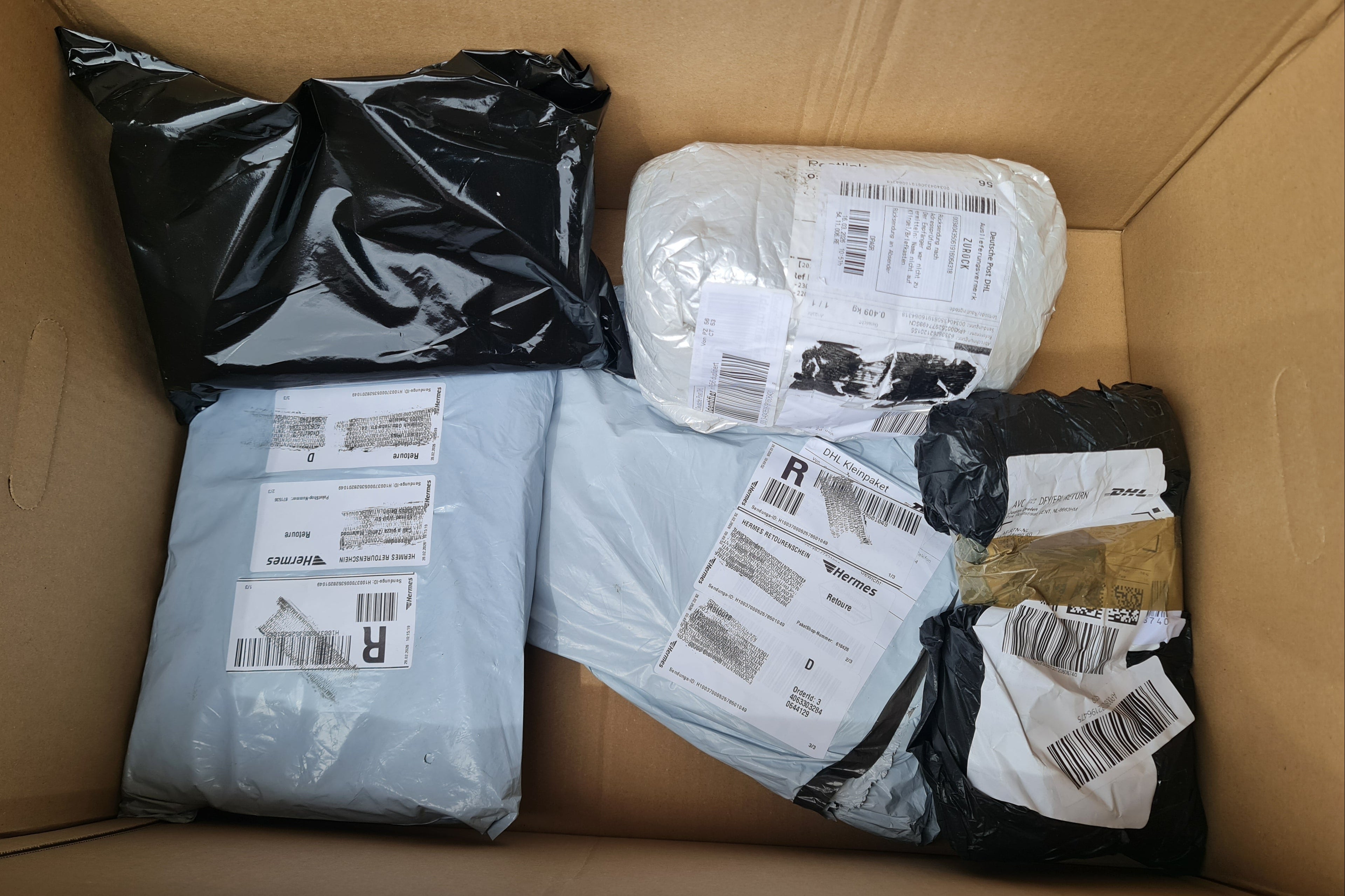 Mystery Packs Überraschungspakete nicht zugestellte Pakete
