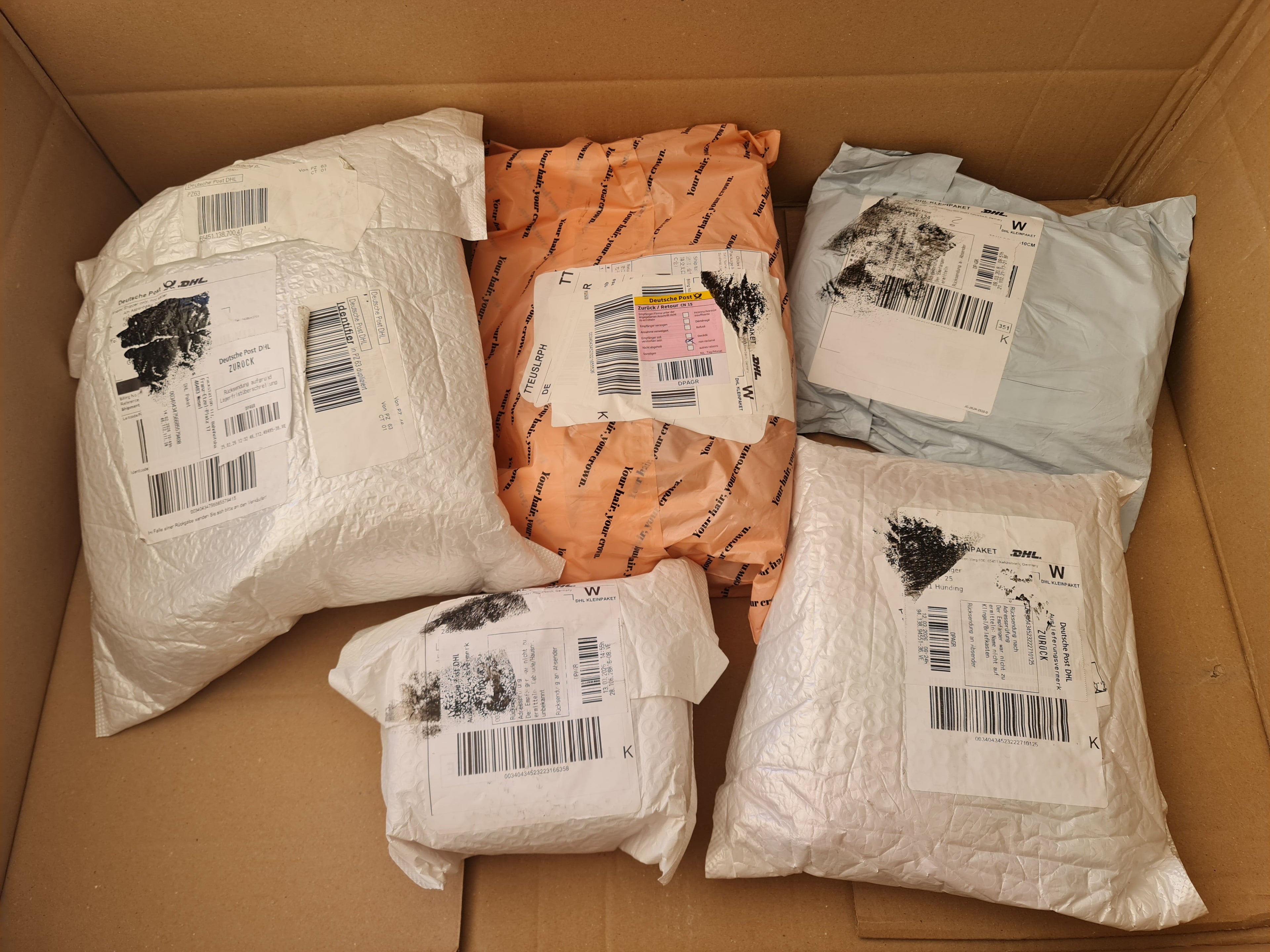 5 echte Mystery Fashion Pakete Kleidung Textilien ungeöffnet 2.0 kg